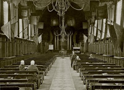 The Chapel, Chelsea Hospital (s/v foto) av English Photographer