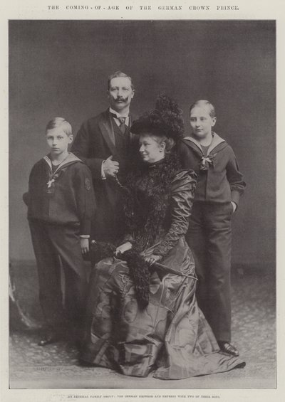 Den tyska kronprinsens åldrande av English Photographer