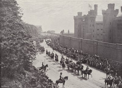 The Commissioners Walk, Edinburgh av English Photographer