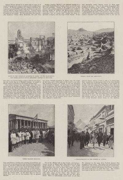 Kretensiska revolten 1897 av English Photographer