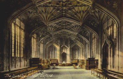 The Divinity School, Oxford (färgfoto) av English Photographer