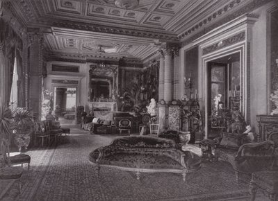 The Drawing Room, Marlborough House av English Photographer