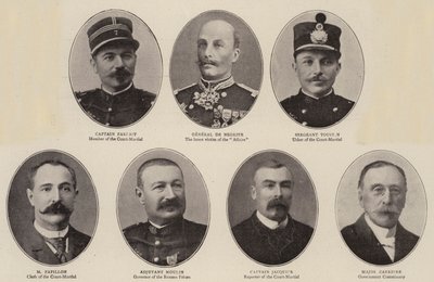 Dreyfus krigsrätt av English Photographer
