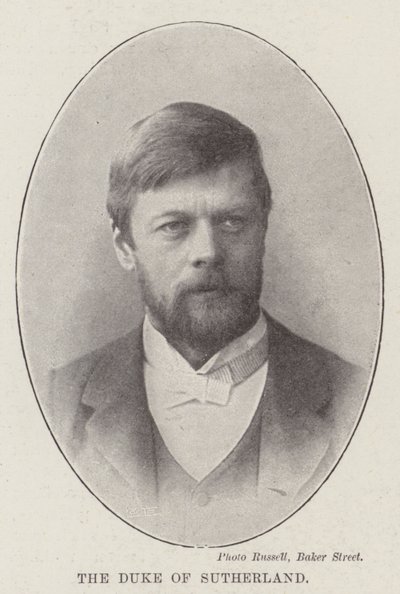 Hertigen av Sutherland av English Photographer