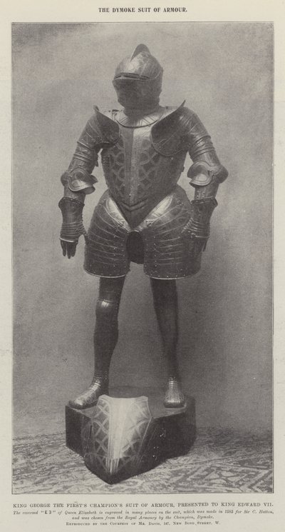 The Dymoke Suit of Armor av English Photographer