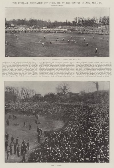 Fotbollsförbundets cupfinal på Crystal Palace, 20 april av English Photographer