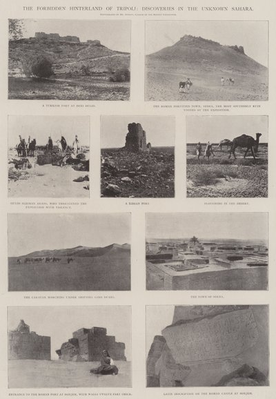 Tripolis förbjudna inland, upptäckter i det okända Sahara av English Photographer