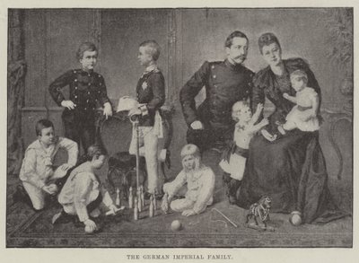 Den tyska kejserliga familjen av English Photographer