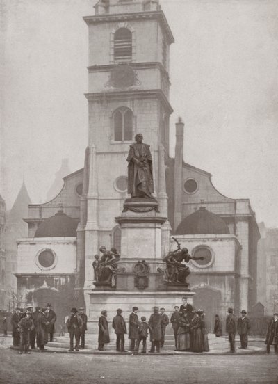 Gladstone Memorial i Stranden av English Photographer