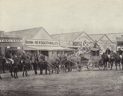 The Gold Escort, Coolgardie av English Photographer