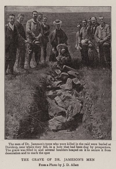 Dr Jamesons Men graven av English Photographer