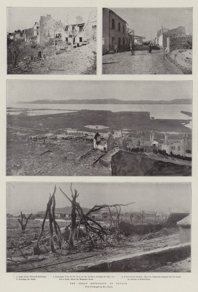 Den stora explosionen i Toulon av English Photographer