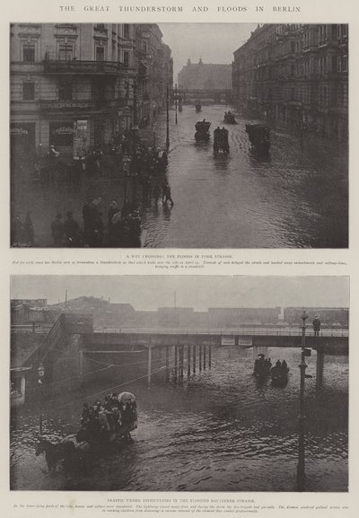 Det stora åskvädret och översvämningarna i Berlin av English Photographer