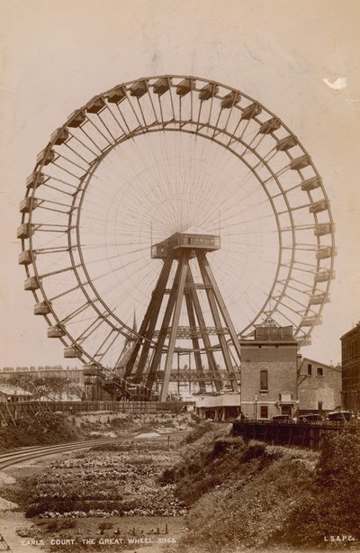 The Great Wheel på Earls Court, London av English Photographer