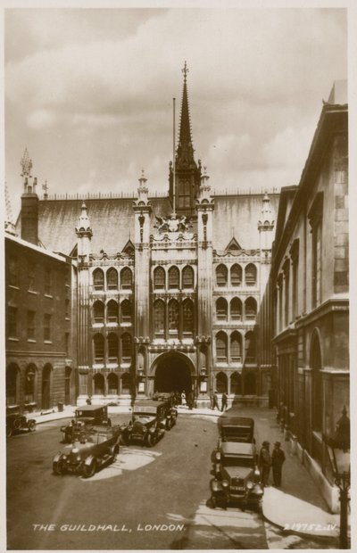 The Guildhall, London av English Photographer