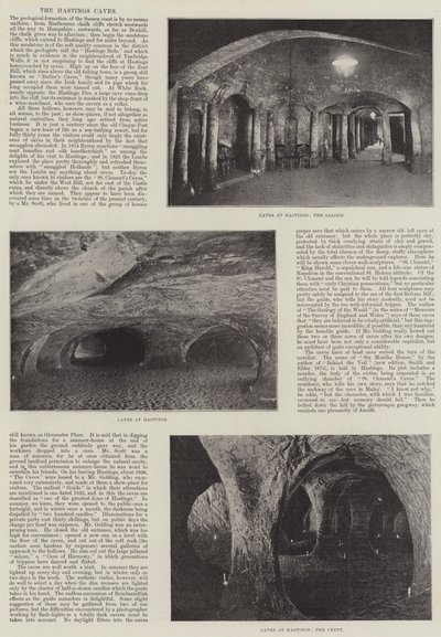 Hastingsgrottorna av English Photographer