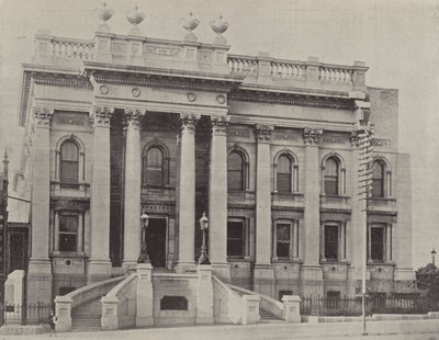 Houses of Parliament, Adelaide av English Photographer
