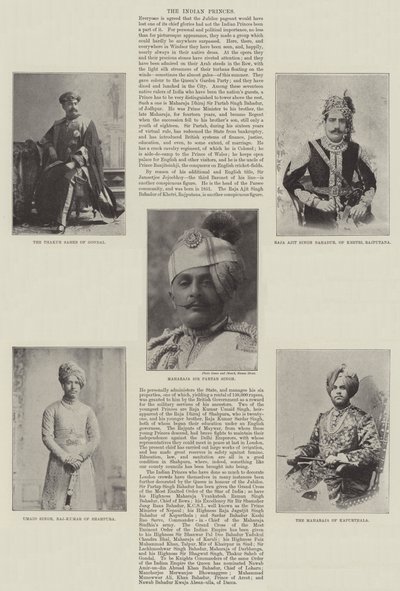 De indiska prinsarna av English Photographer