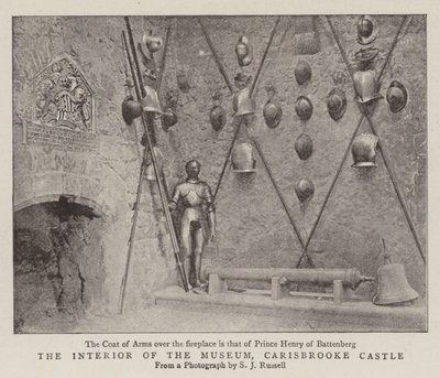 Museets inre, Carisbrooke Castle av English Photographer