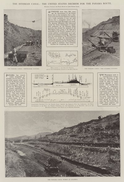 Isthmian Canal, USA:s beslut om Panamarutten av English Photographer