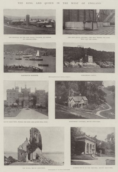 Kungen och drottningen i västra England av English Photographer