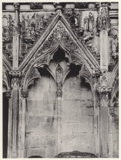 The Lady Chapel, Ely Cathedral: South Side, III (s/v foto) av English Photographer