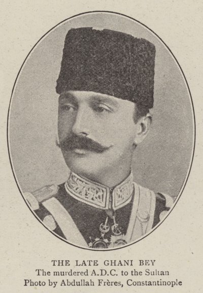 The Late Ghani Bey av English Photographer