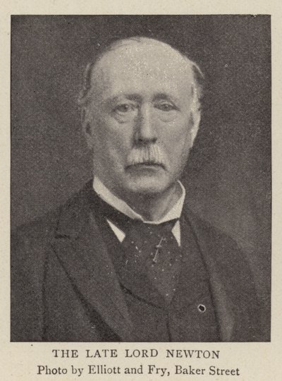 Den sene Lord Newton av English Photographer