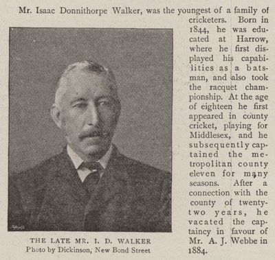 Den framlidne Mr I D Walker av English Photographer