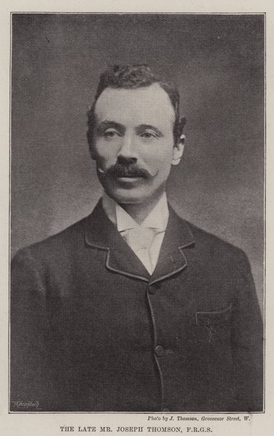 Den framlidne herr Joseph Thomson, FRGS av English Photographer