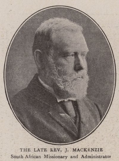 Den framlidne pastor J Mackenzie av English Photographer
