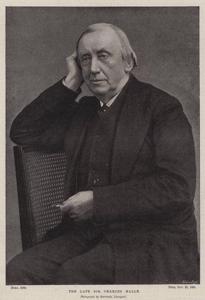 Den framlidne Sir Charles Halle av English Photographer