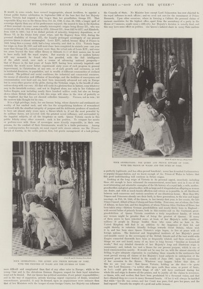 Den längsta regeringstiden i engelsk historia, God Save the Queen! av English Photographer