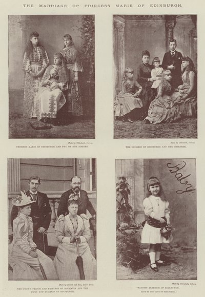 Prinsessan Marie av Edinburghs bröllop av English Photographer