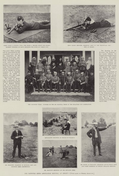 National Rifle Associations möte i Bisley av English Photographer