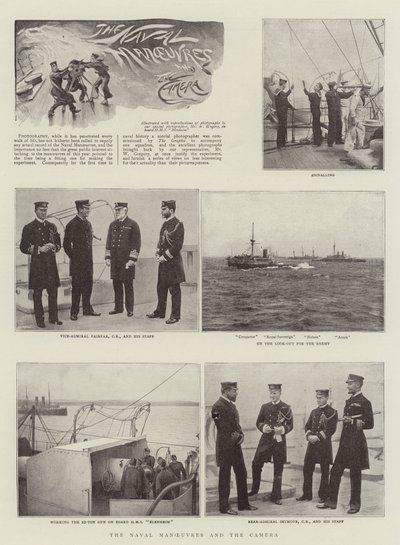 Sjömanövrarna och kameran av English Photographer