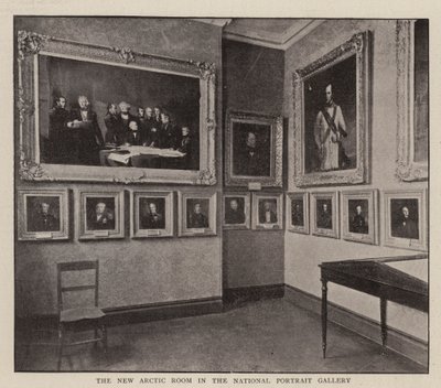 Det nya arktiska rummet i National Portrait Gallery av English Photographer
