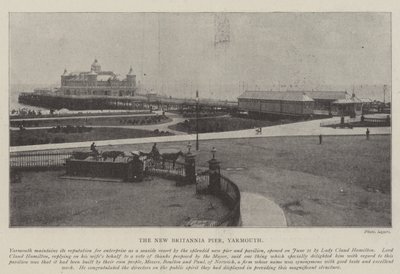 New Britannia Pier, Yarmouth av English Photographer