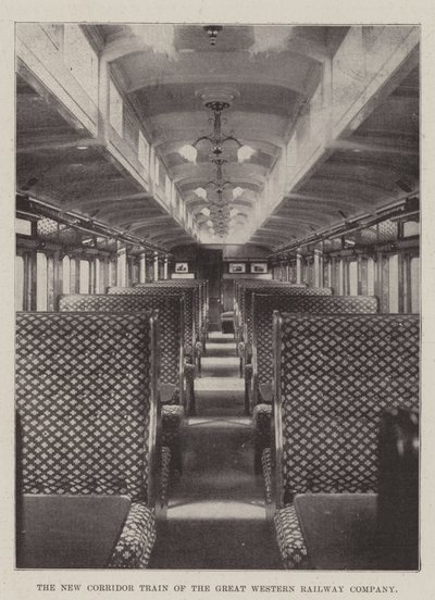 The New Corridor Train of the Great Western Railway Company av English Photographer