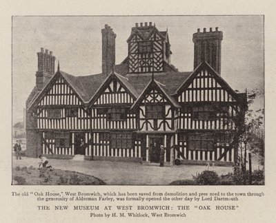 Det nya museet i West Bromwich, Oak House av English Photographer