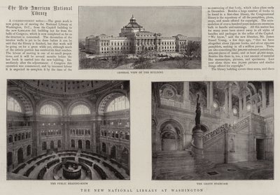 Det nya nationalbiblioteket i Washington av English Photographer