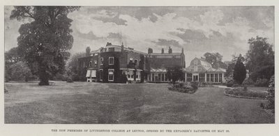 The New Premises of Livingstone College i Leyton, öppnade av Explorers Daughter den 23 maj av English Photographer