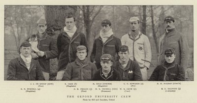 Oxford University Crew av English Photographer