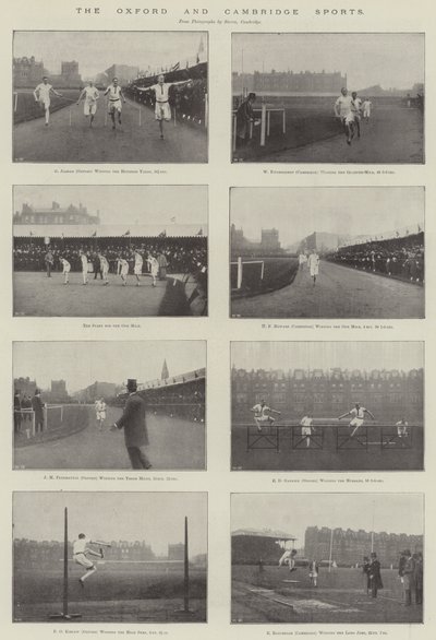Oxford och Cambridge Sports av English Photographer