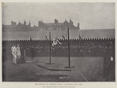 Oxford och Cambridge Sports, Swanwicks High Jump av English Photographer