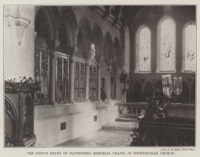 Prince Henry of Battenberg Memorial Chapel i Whippingham Church av English Photographer