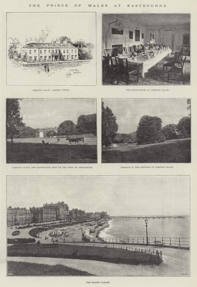 Prinsen av Wales i Eastbourne av English Photographer