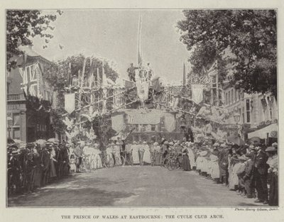 Prinsen av Wales i Eastbourne, Cycle Club Arch av English Photographer