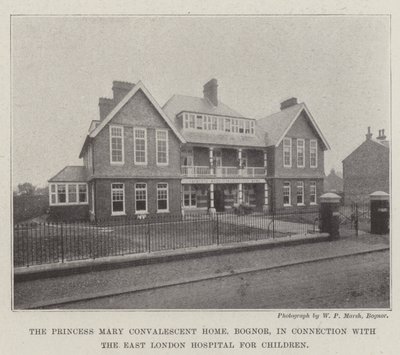 The Princess Mary Convalescent Home, Bognor, i anslutning till East London Hospital for Children av English Photographer