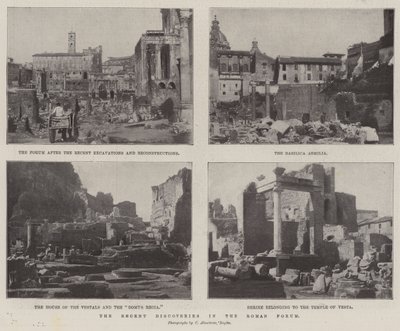 De senaste upptäckterna i Forum Romanum av English Photographer